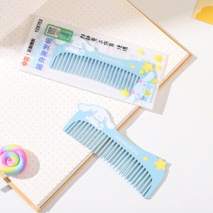 산리오 시나모롤 휴대용 일자 빗