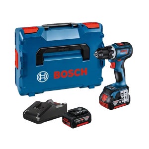 보쉬 충전드릴 GSR 18V-90C 충전 드릴 드라이버 5.0Ahx2개 세트