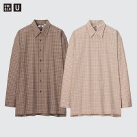 유니클로 U 오버사이즈체크셔츠 Uniqlo U 459277 2023 SS