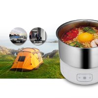 매직쉐프 전기냄비 인덕션 라면끓이기 전기쿠커 여행용 휴대용 MER-IR600W