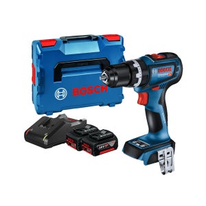 보쉬 전동드릴 GSB 18V-90C 충전 드릴 드라이버 5.0AhX2개 세트 18V