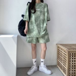 [프롬지] 캐주얼 썸머 어반 상하 세트 여성 반바지 트레이닝 운동복 츄리닝세트 이지웨어 라운지웨어 3color