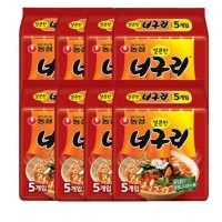 농심 너구리 얼큰한맛 120g x 40봉