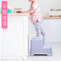 유아 발 디딤대 2단 디딤대 변기 세면대 발판 계단