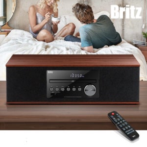 레트로 오디오 일체형 올인원 블루투스 오디오 미니 컴포넌트