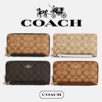 COACH 코치 여자 장지갑 시그니처 캔버스 4종