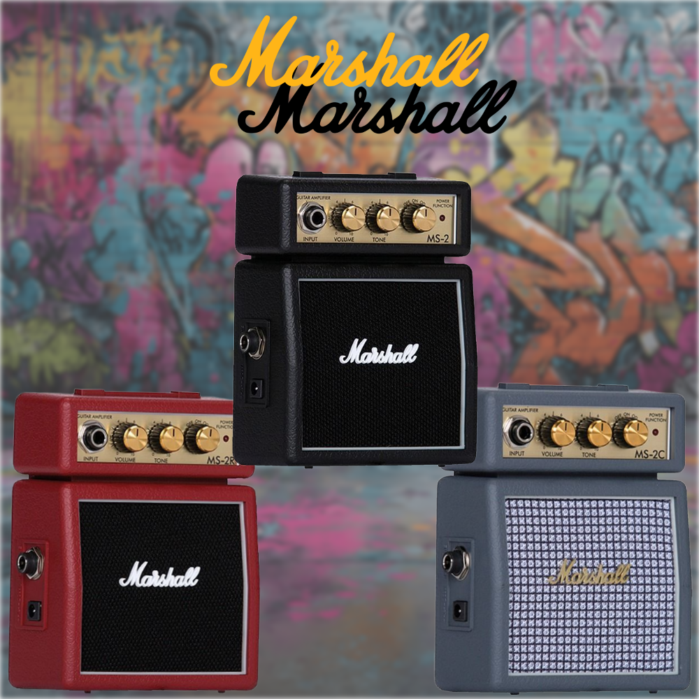 Marshall 마샬 일렉기타 미니앰프 Marshall Micro Stack MS2 소형 앰프(MS-2)