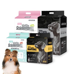 [N단독구성] 페츠모아 요술배변패드 강아지패드(레몬향) 강력한 흡수력, 탈취력 천연펄프사용