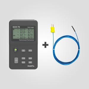 HUATO S220-T8 8채널 온도기록계 에스코장비 에너지진단장비