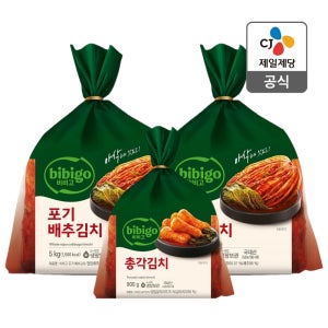 비비고 포기배추김치 10KG+총각김치 900G