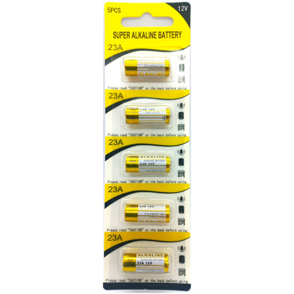 23a12v 주차차단기건전지 rt321a 리모컨건전지 23a 12v 건전지5개입