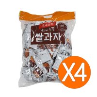 크리스피 허니 눈꽃쌀과자920g X 4봉 한박스