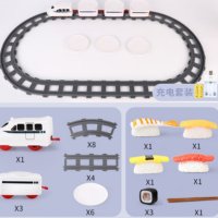 무친 회전 초밥 기차 레일 레일기차 밥 식사 가정용 간식 실내 인테리어 파티용