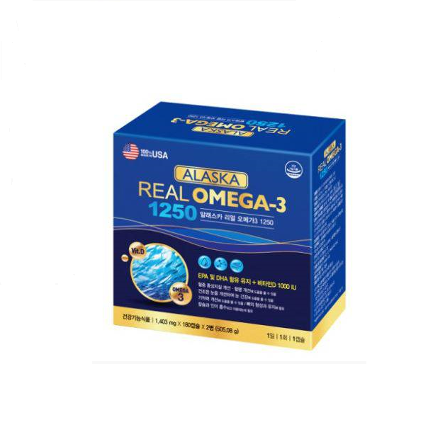 알래스카 리얼 오메가-3 1250