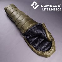 CUMULUS 큐물러스 라이트 라인 초경량 침낭 캠핑 백패킹 사계절 LITE LINE 200