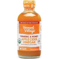 버몬트빌리지 비정제 애플사이다비니거 초모함유 Apple Cider Vinegar 8 fl oz. 23ml 4병