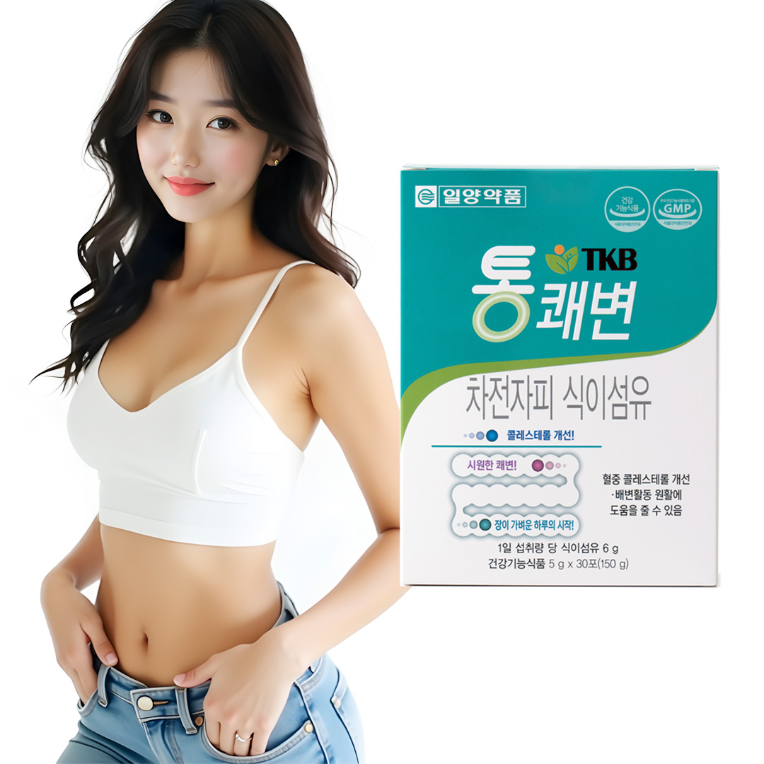일양약품 차전자피 TKB통쾌변 콜레스테롤개선 다이어트 <b>변비</b> 영양제 30포, 3개