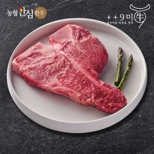 구미우 한우 티본 스테이크 1++9등급, 500g, 1개