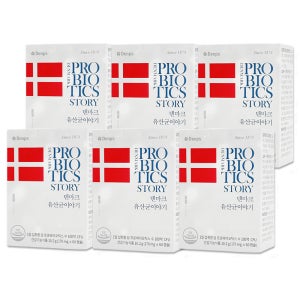 덴마크유산균이야기 60캡슐 6박스 12개월분 엘지지 공유 탁 LGG 유산균