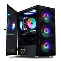 AMD 7600 게이밍 컴퓨터 데스크탑 조립PC [블랙]