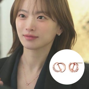 [지원PICK] 스톤헨지 DAL 14K 로즈골드 귀걸이 T2026 N배송