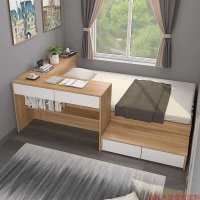 고시원 원룸 기숙사 침대 작은방 가정용 싱글 프레임