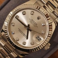 ROLEX 롤렉스 여성용 데이저스트 178179 실버텐포인트 화이트골드 금통 31mm