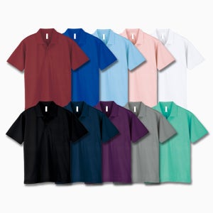 드라이 기능성 쿨론 무지 PK 반팔 카라티 빅사이즈