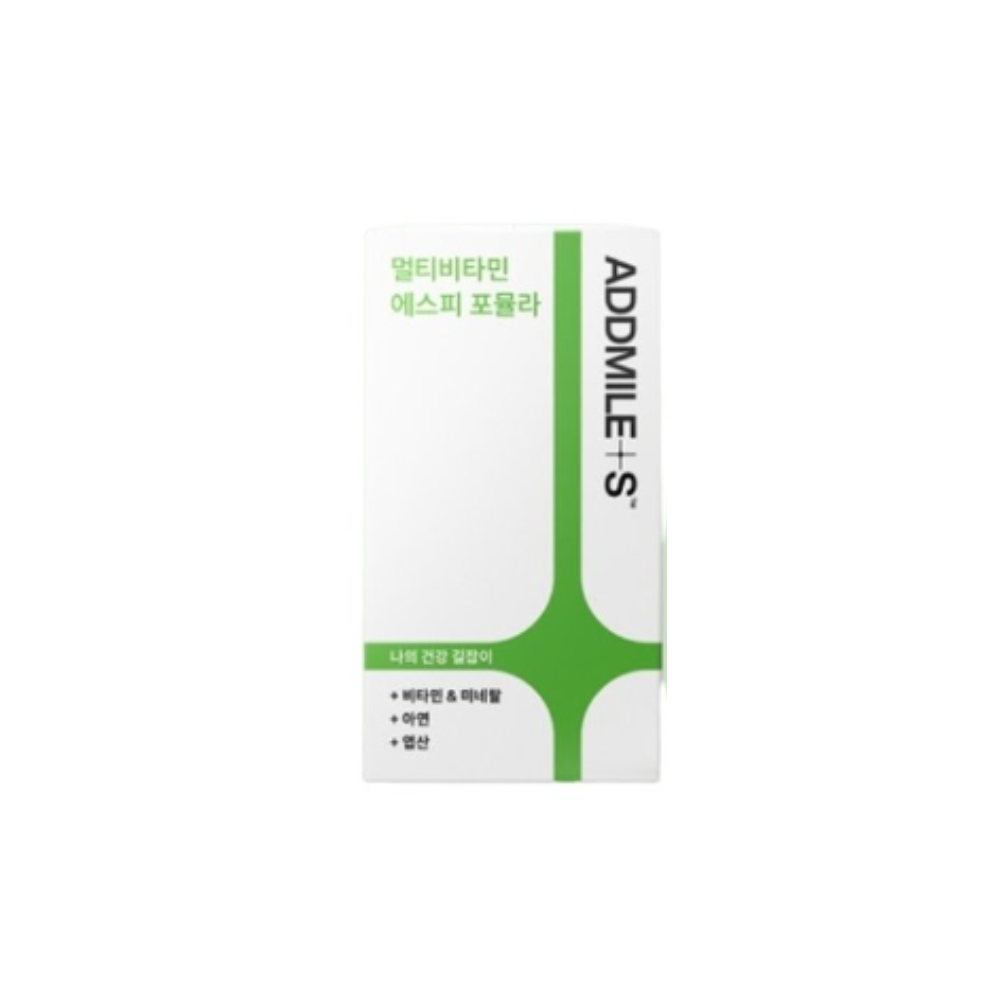 <b>애드마일스</b> 멀티<b>비타민</b> 에스피포뮬라 850mg x 60정