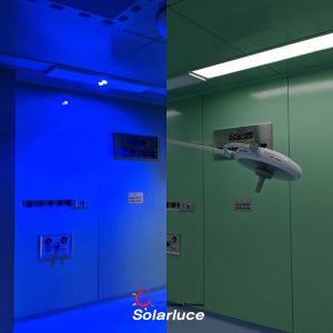 솔라루체 본사 UVC 살균조명 세균 사멸 방역 코로나 조명
