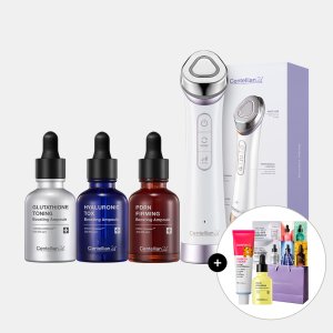 동국제약 센텔리안24 마데카프라임 뷰티디바이스 1개+부스팅앰플 3종(PDRN,히알루론산,글루타치온) / 뷰티디바이스 홈케어기기