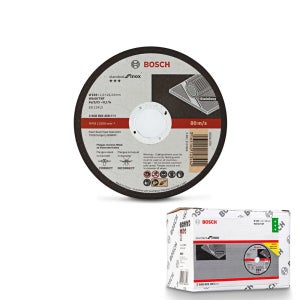보쉬 100mm 절단석 스테인레스 그라인더날 100장 컷팅 2608601263