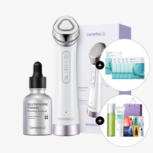 동국제약 센텔리안24 마데카프라임 뷰티디바이스 1개 + 글루타치온 부스팅 앰플 30ml 1종+겔마스크1박스+미스트1개+클렌저1개+샤쉐 6종 + 쇼핑백/ 뷰티디바이스 홈케어기기