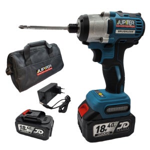 주피터 충전임팩 드릴세트 배터리4.0A 2개 충전기 공구가방