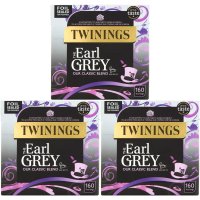 Twinings Earl Grey 트와이닝 얼그레이 베르가못 차 티백 160개입 3팩