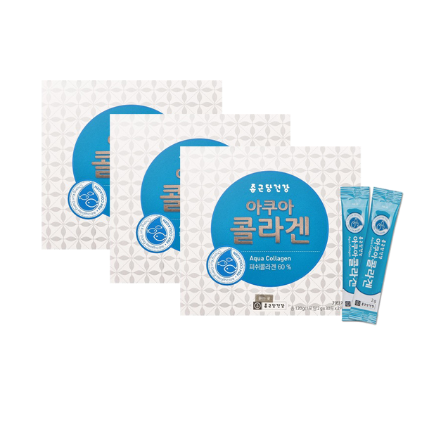 종근당건강 <b>아쿠아 콜라겐</b> 2g x 180포 레몬농축액첨가 녹여먹는 피쉬 <b>콜라겐</b> 효능