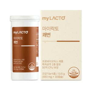 마이락토 쾌변 여성 임산부 수험생 장 유산균 비피더스균 프로바이오틱스 30캡슐, 1개