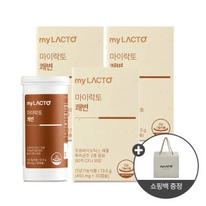 마이락토 쾌변 여성 임산부 수험생 장 유산균 비피더스균 프로바이오틱스 30캡슐, 3개