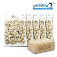 냉동 백합조개 1kg 5봉 4/60 베트남산 백합