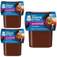 거버 푸룬 사과 퓨레 2단계 이유식 Gerber 2nd Foods, Prune Apple 226g 3팩