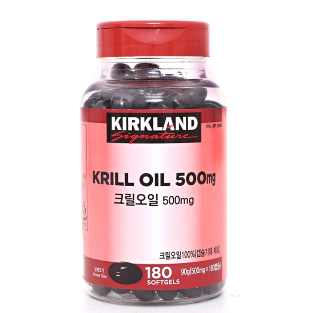 아스타잔틴 오메가3 크릴오일 500mgx180캡슐 영양제 40대 50대 60대