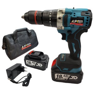 주피터 충전 해머드릴 배터리4.0A 2개 함마드라이버 공구가방세트