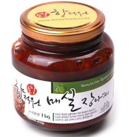 순창 고추장 국내산 고추장매실 장아찌 1kg 유리병 맛있는 전통식품 모듬장아찌