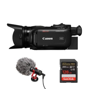 캐논 VIXIA HF G70 4K 광학 20배 줌 캠코더+EXPRO SD128G+보야마이크