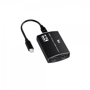 USB 3.1 C타입 to HDMI 2.0 변환 4K 60Hz 듀얼모니터 젠더 CHD102