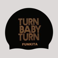 펑키타 실리콘 스윔 캡 수모 턴 베이비 턴 골드 Funkita Silicone Swim Cap Turn Baby Turn Gold