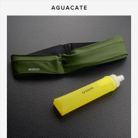 마라톤 보틀 벨트 물통 달리기용 AGUACATE 스포츠 포켓 여