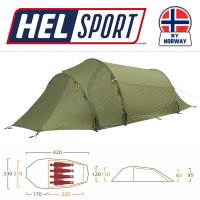 헬스포츠 로포텐 프로4 캠프 텐트 Helsport Lofoten Pro 4 Camp