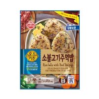 오뚜기 냉동식품 오즈키친 소불고기 주먹밥 500g 밀키트 간편식 1세트