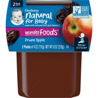 Gerber Nature for Baby 2nd Foods 프룬 애플 2팩(113g)